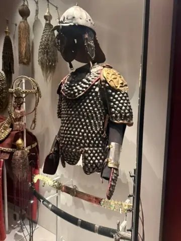 Armor on display in one of Kraków's museums