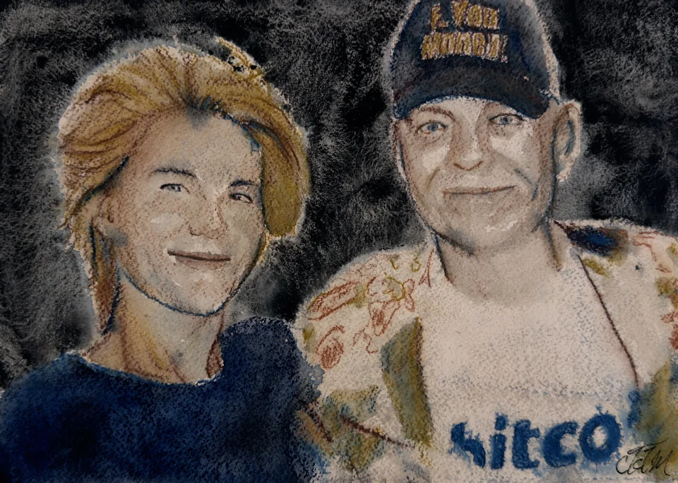 Max Keiser & Stacey Herbert — 2025, by TJ Murphy