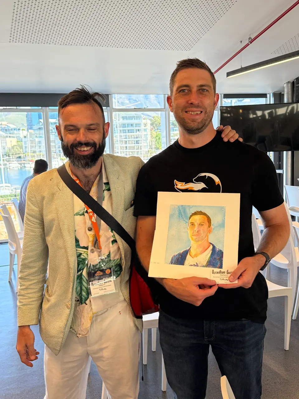 Adopting Bitcoin Cape Town, South Africa exhibition photograph 2