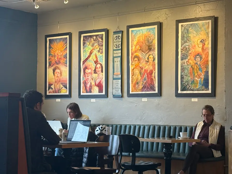 Victrola Coffee Shop, Seattle, Washington exhibition photograph 16