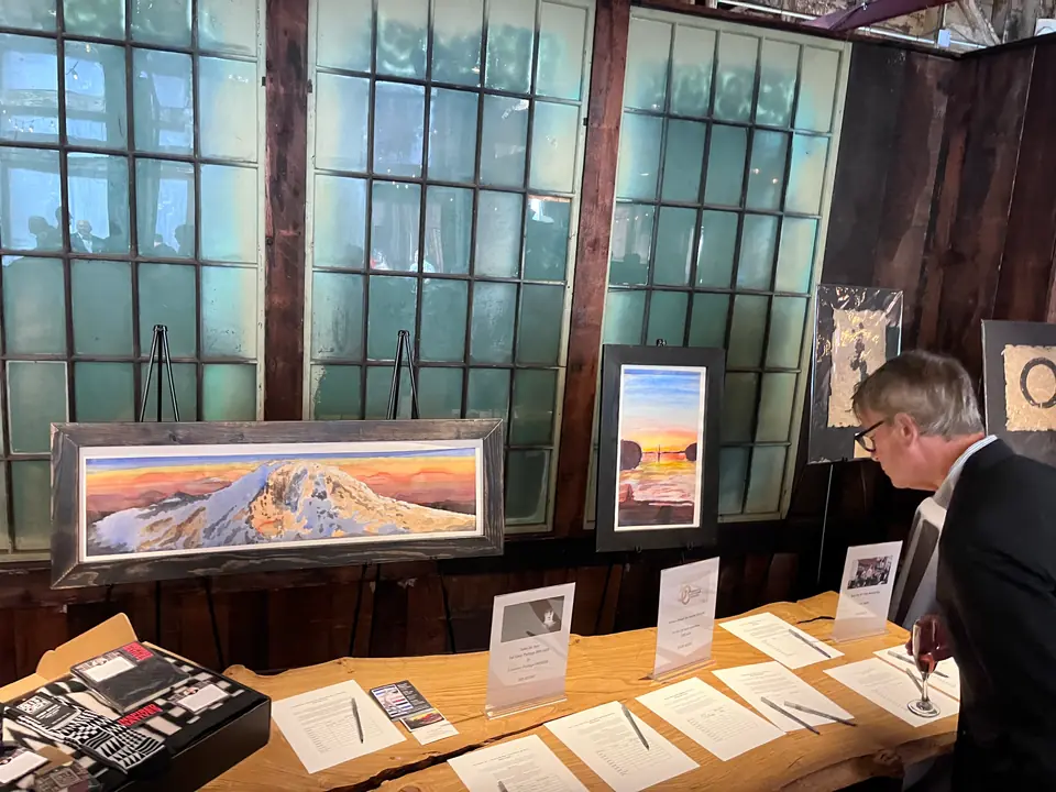 Intiman Theater Seattle Auction exhibition photograph 2