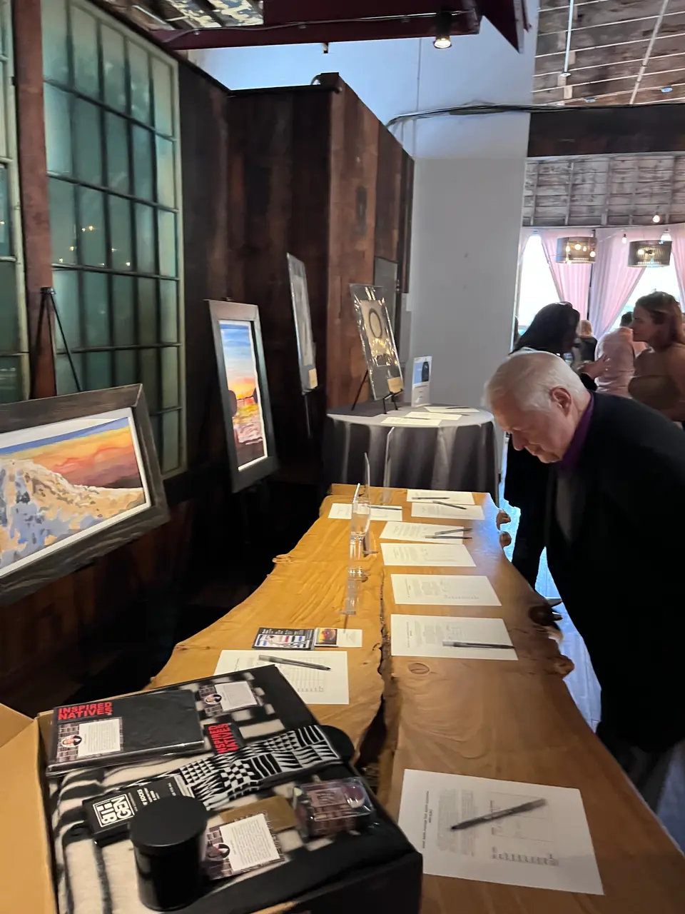 Intiman Theater Seattle Auction exhibition photograph 3