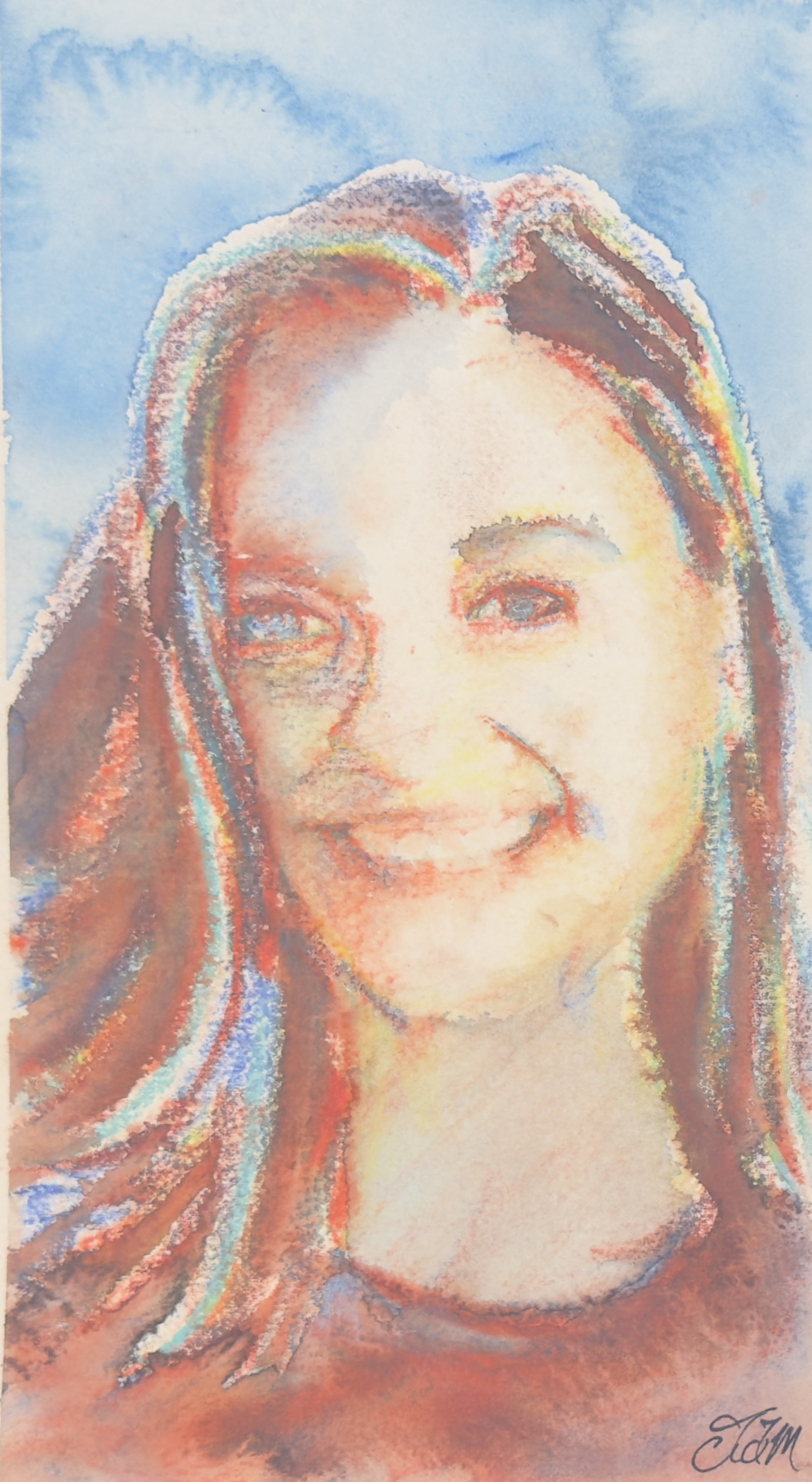 TJ Natalie Brunell, a painting by TJ Murphy