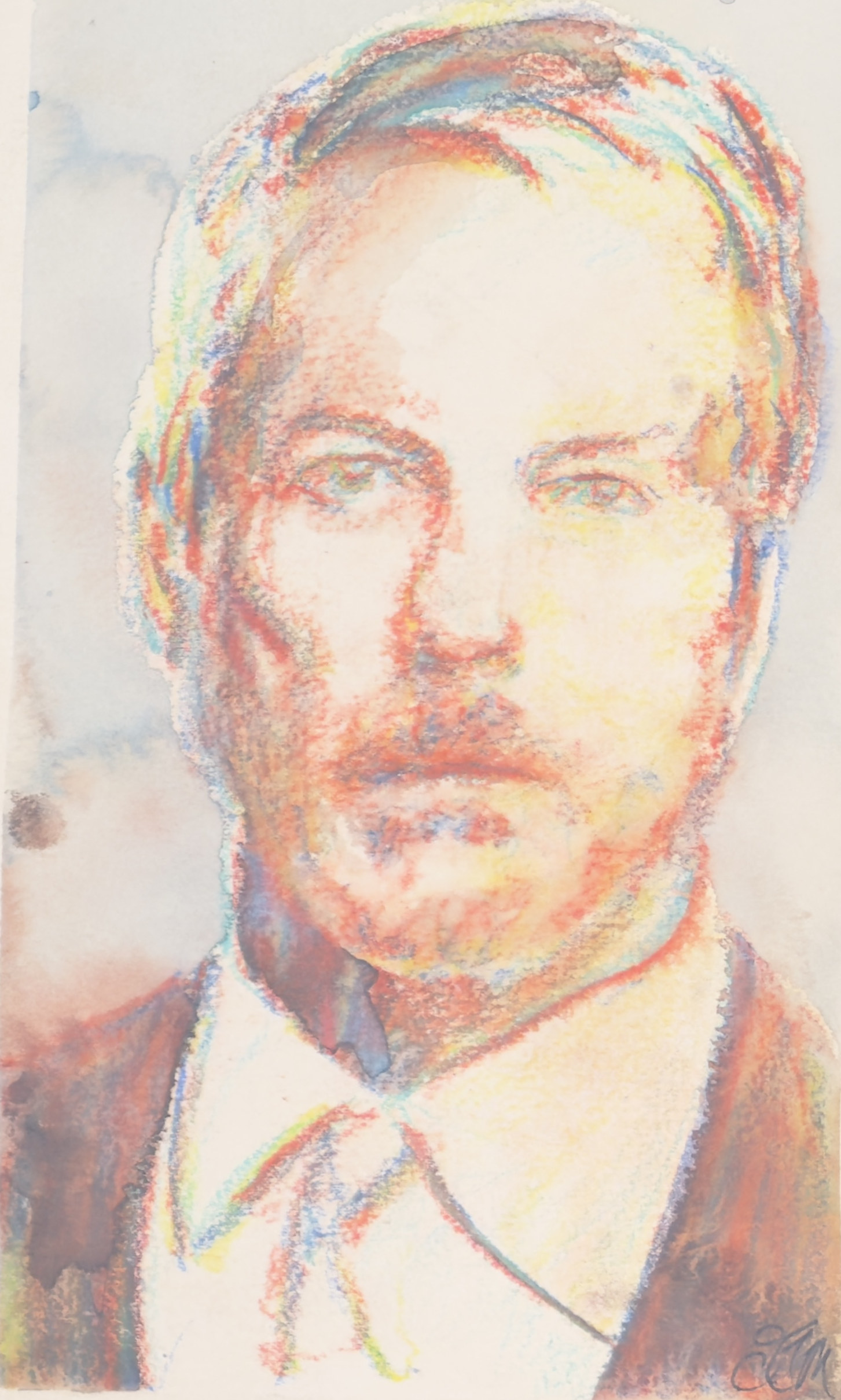 TJ Michael Saylor, a painting by TJ Murphy
