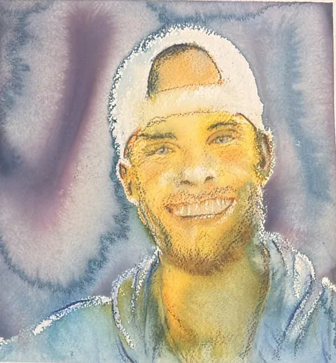 TJ Joey Swoll 340, a painting by TJ Murphy