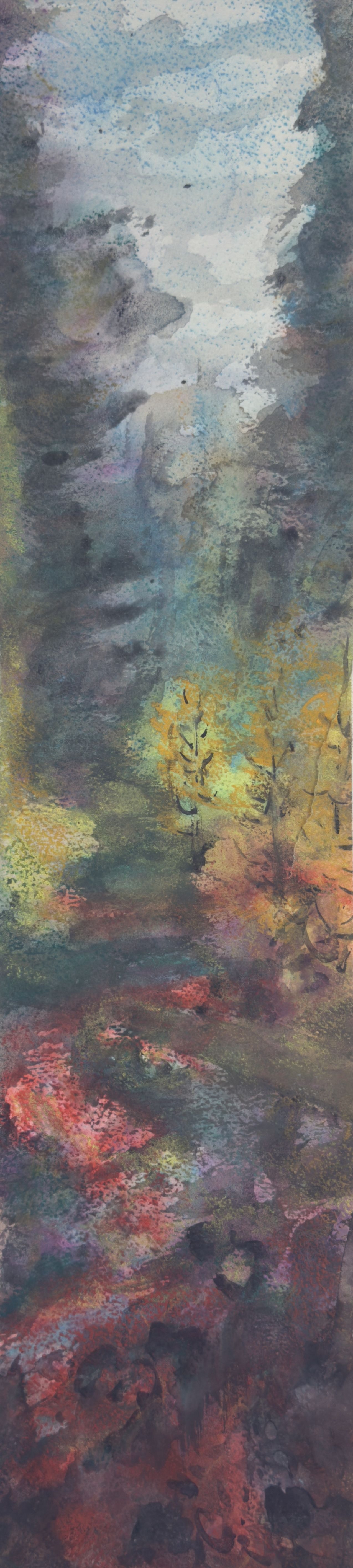TJ Forest 302, a painting by TJ Murphy