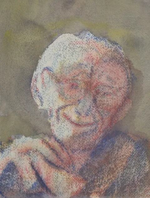 TJ F.A. Hayek 336, a painting by TJ Murphy
