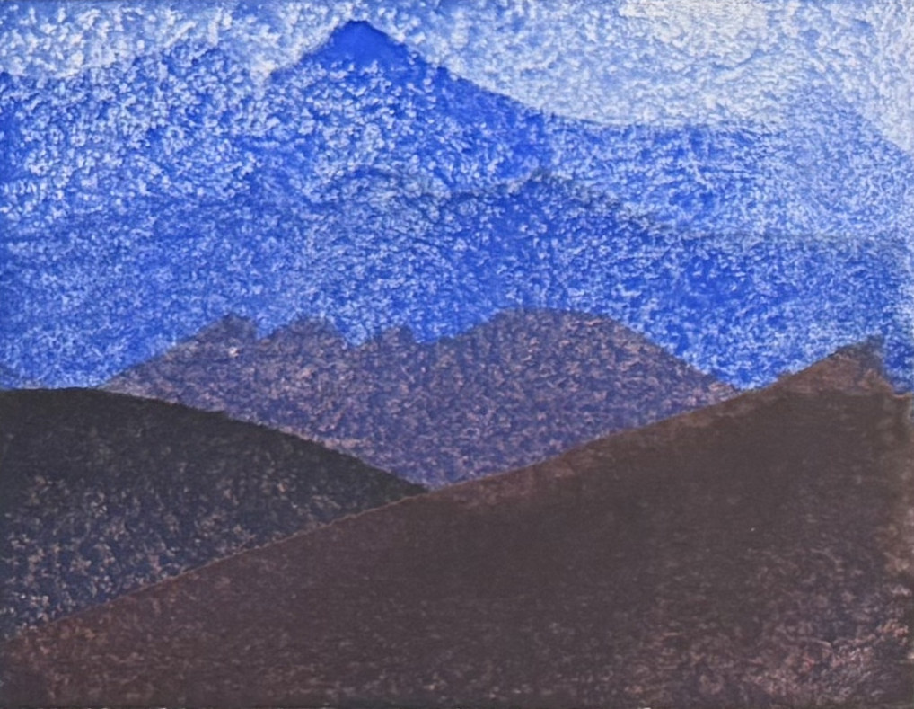 TJ Blue Mountain Layers 185, a painting by TJ Murphy