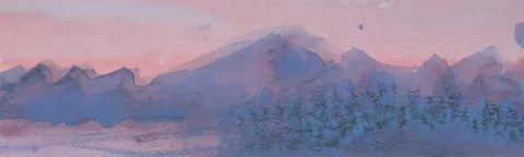 TJ Ridge Strip Study D, a painting by TJ Murphy