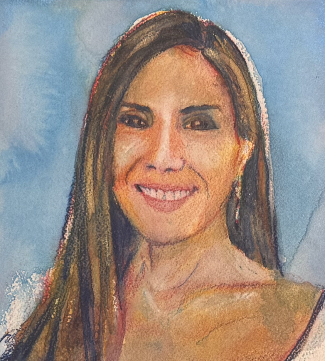 TJ Aixa Martinez 347, a painting by TJ Murphy