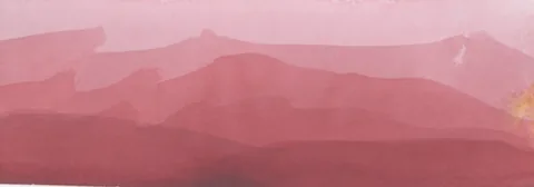TJ Sunset Ridge Strip 173, a painting by TJ Murphy