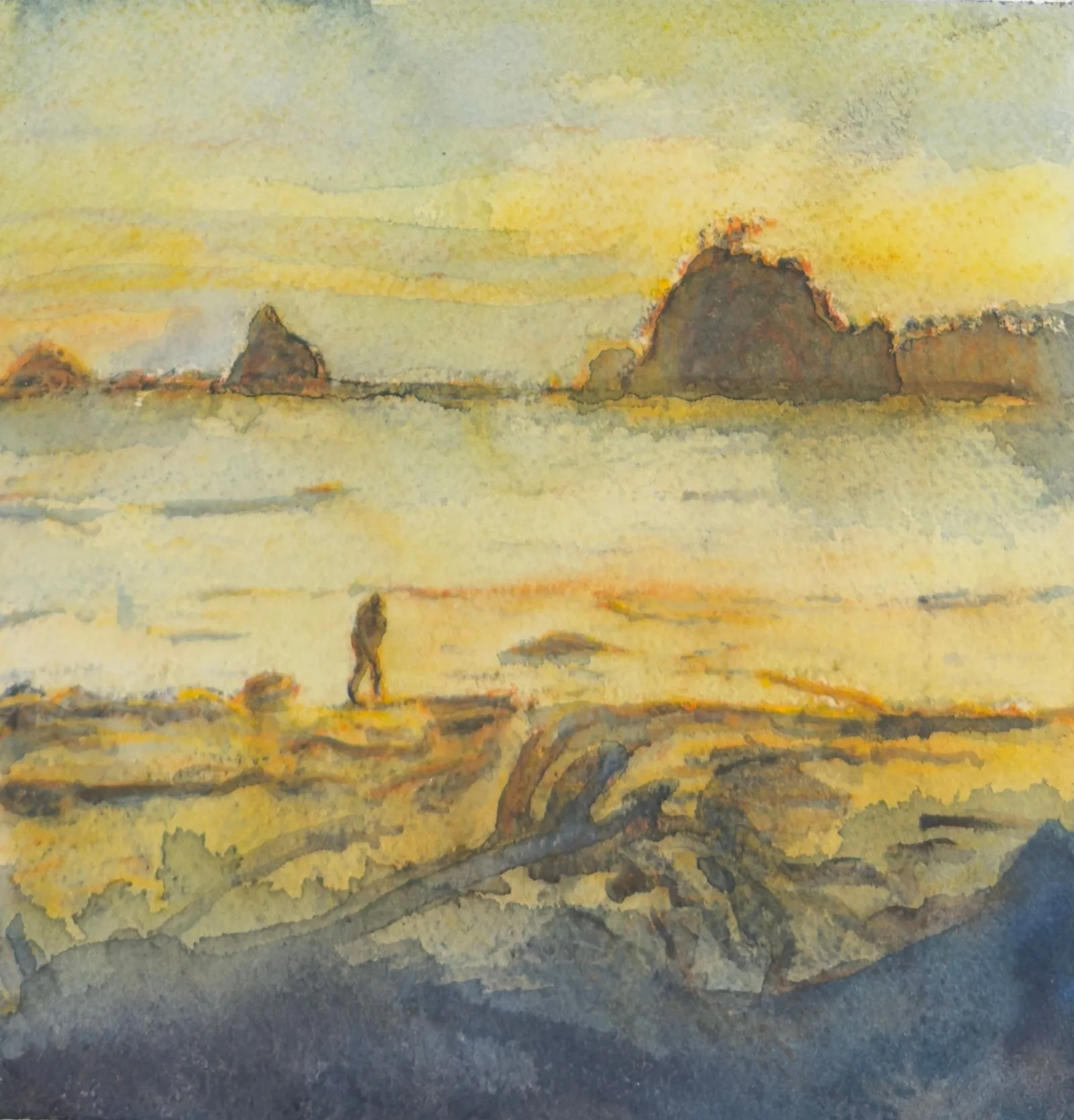 Strawberry Point Backpacking Trip #10, a painting by TJ Murphy