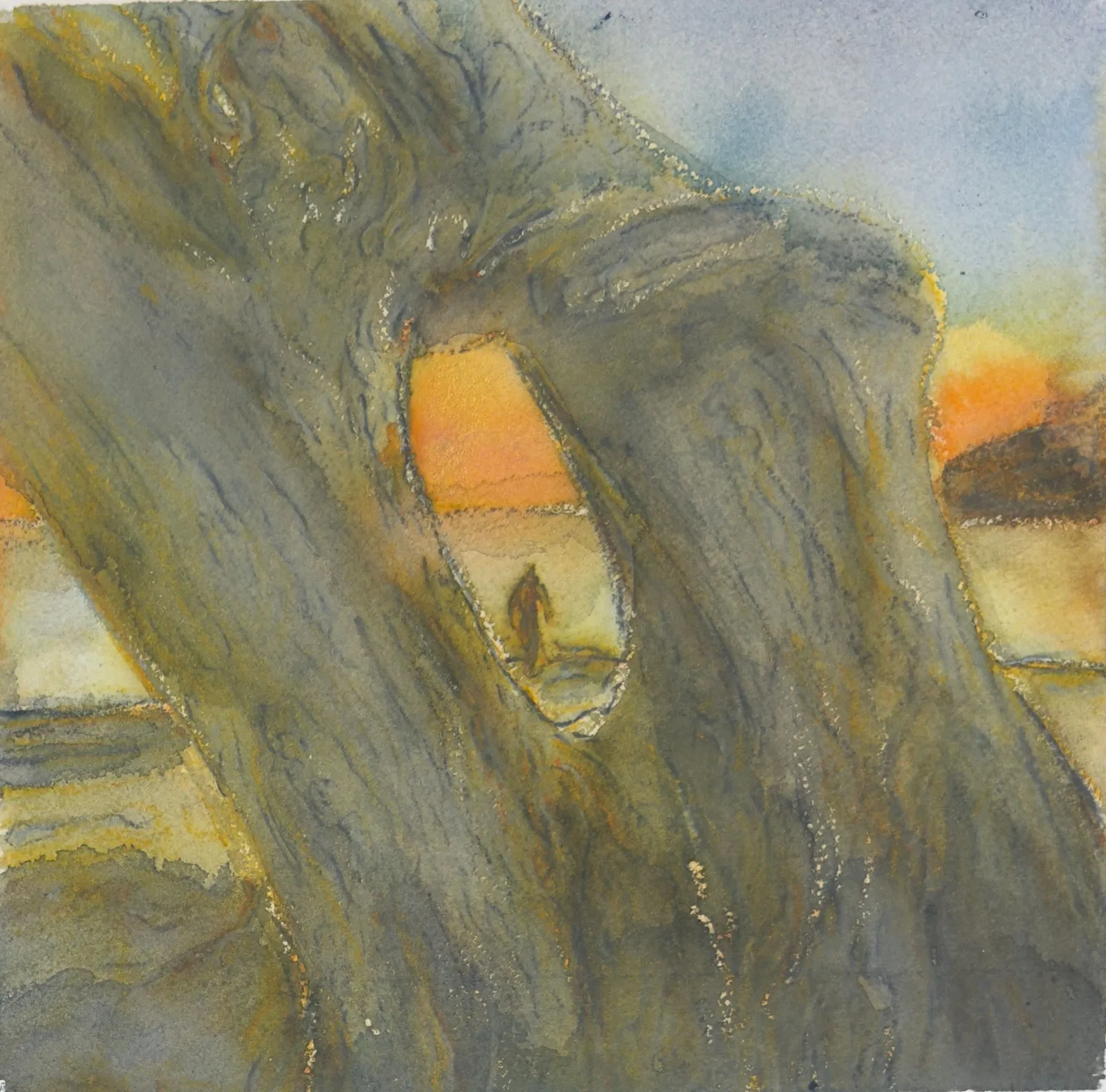 Strawberry Point Backpacking Trip #12, a painting by TJ Murphy