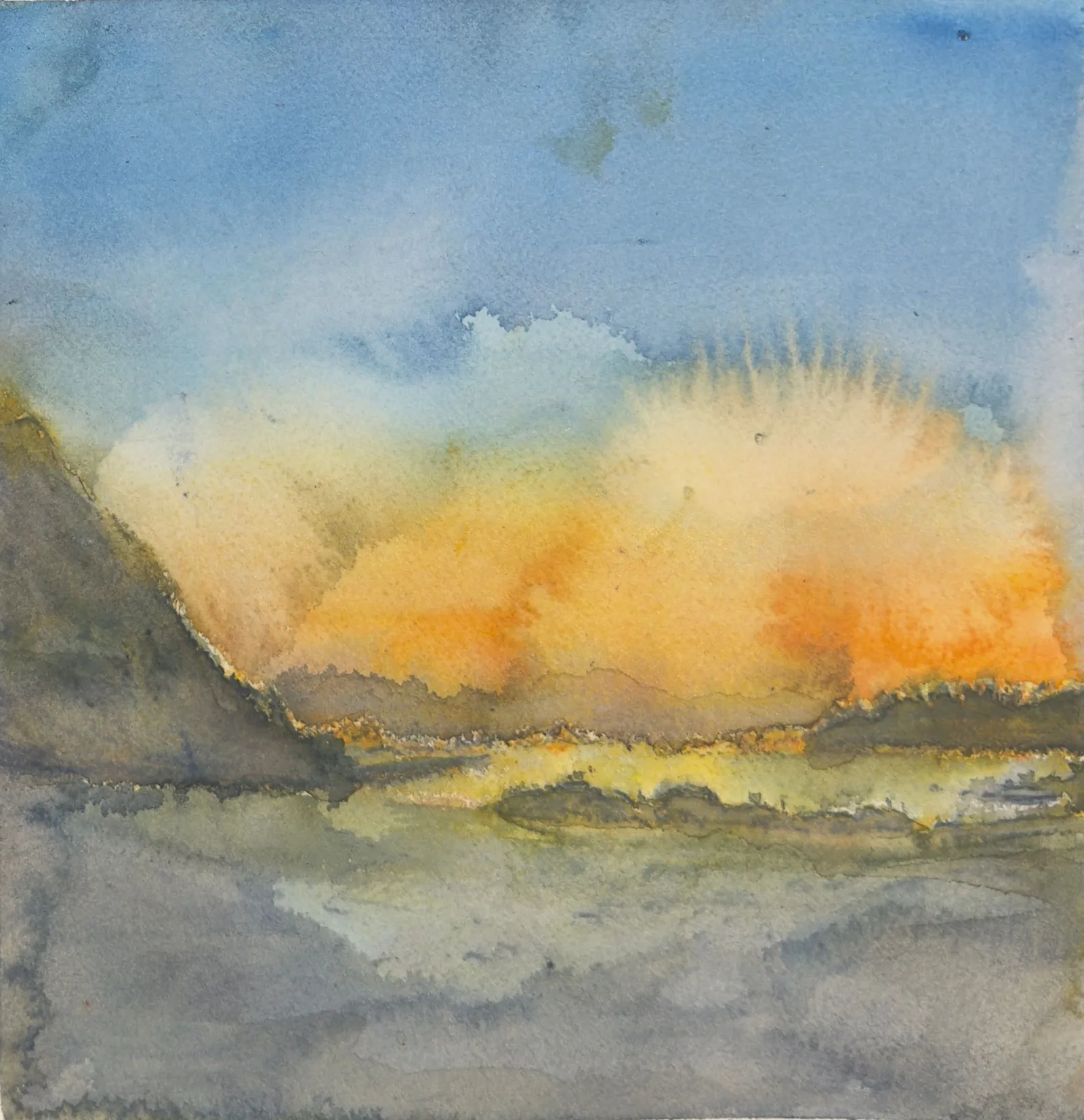 Strawberry Point Backpacking Trip #14, a painting by TJ Murphy