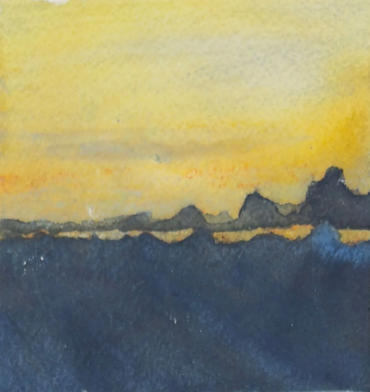 Strawberry Point Backpacking Trip #4, a painting by TJ Murphy