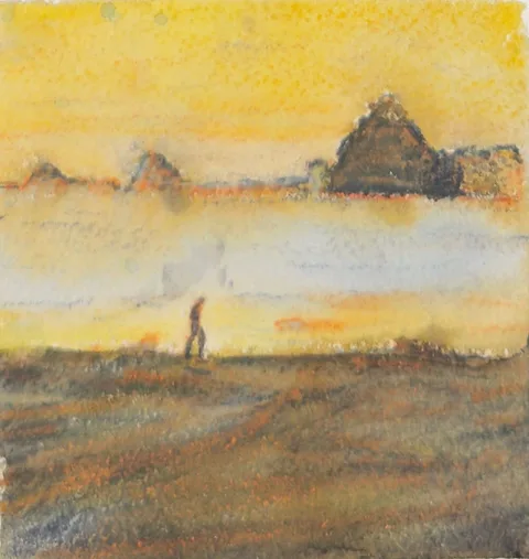 Strawberry Point Backpacking Trip #7, a painting by TJ Murphy