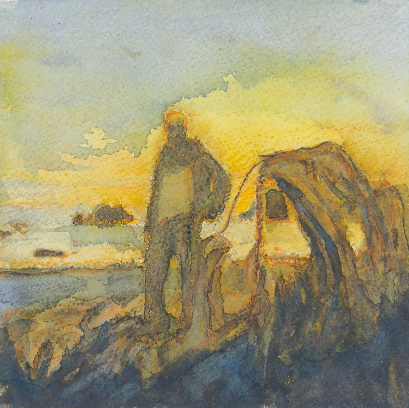 Strawberry Point Backpacking Trip #9, a painting by TJ Murphy