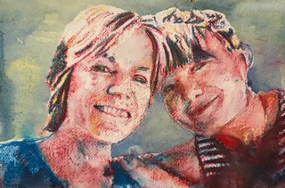Aunt Fran and Cousin Hillary by TJ Murphy