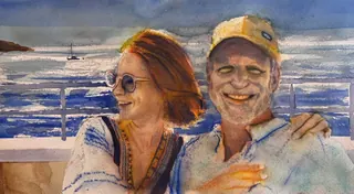 Mike and Julie in Leon