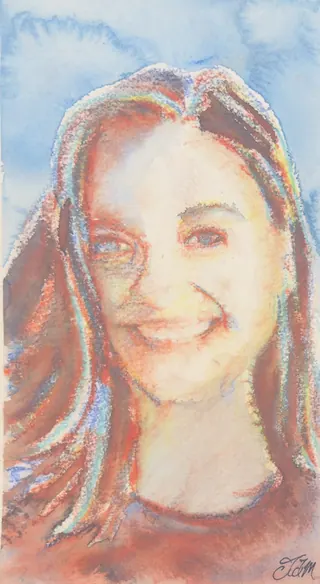 TJ Natalie Brunell, a painting by TJ Murphy
