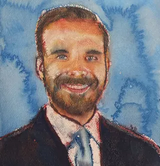 TJ Pierre Rochard 359, a painting by TJ Murphy
