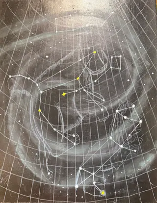 Leo/Bear Constellation by Paul Murphy
