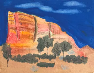 Spiritual Sedona Mountains 3 by Paul Murphy