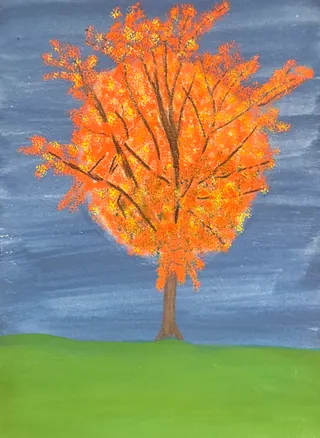 Sunset Tree by Paul Murphy